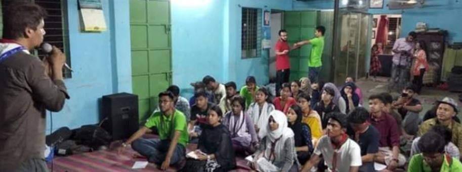 Lalbag open scout group messenger of peace workshop