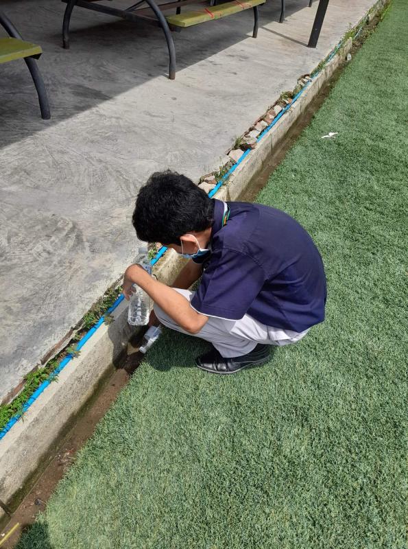 เก็บขยะ