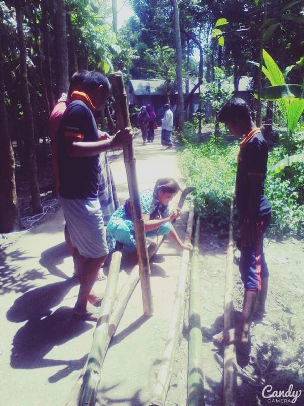 মানবতার জন্য নিবেদিত প্রাণ "মহাকবি কায়কোবাদ মুক্ত স্কাউট পরিবারের সবাই মিলে আবার ও রাখল উন্নয়নের ছোয়া।।