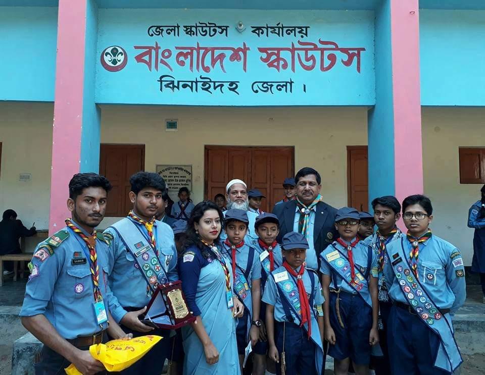 ঝিনাইদহ শাপলা কাব ও পিএস অ্যাওয়ার্ড মূল্যায়নকারীদের জাতীয় পযার্য়ের পরীক্ষা 