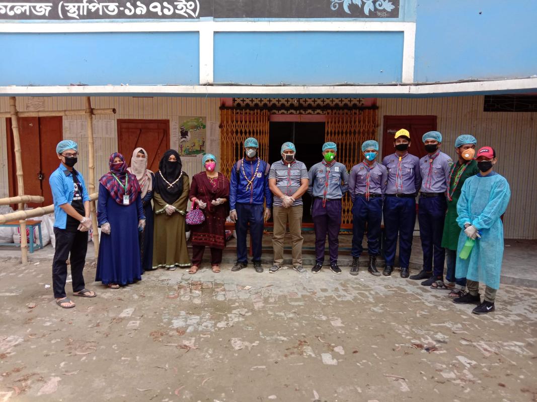 Food distribution in epidemics 2020