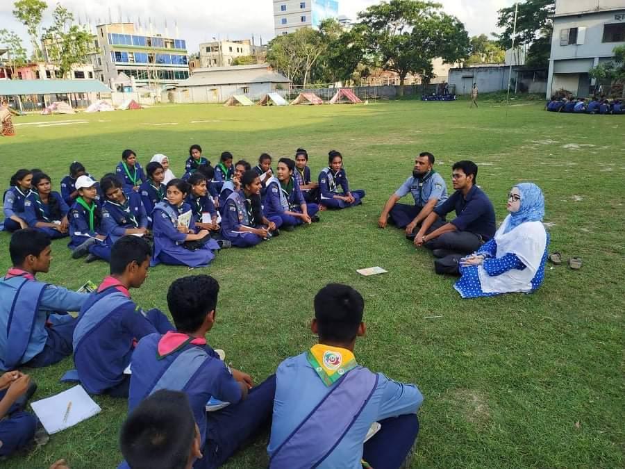 ডে ক্যাম্পের সেশন 