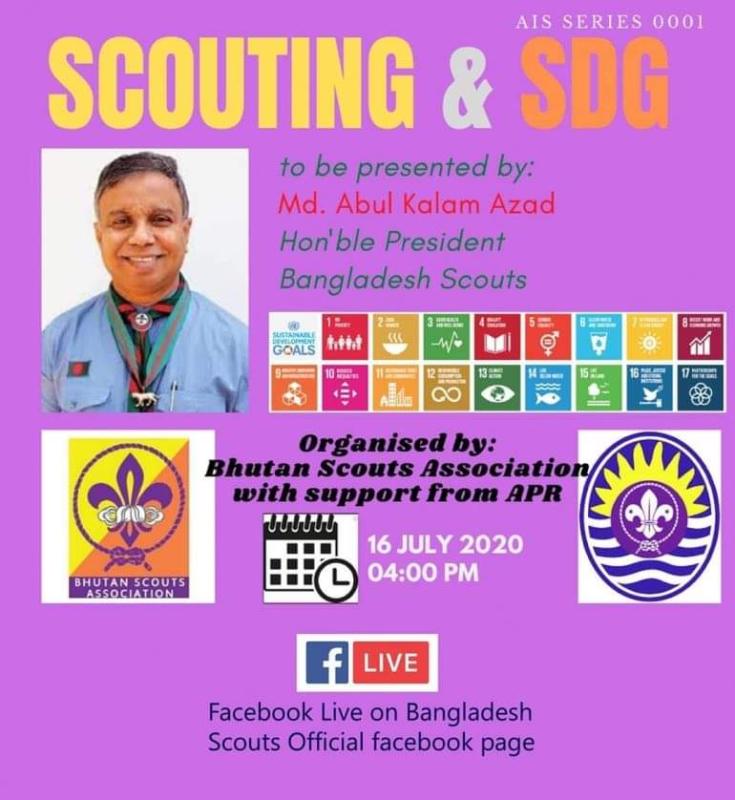 Online Workshop on scouting & SDG-2020