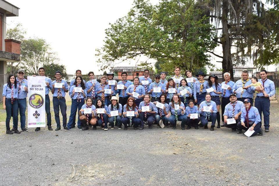 Scouts Go Solar
