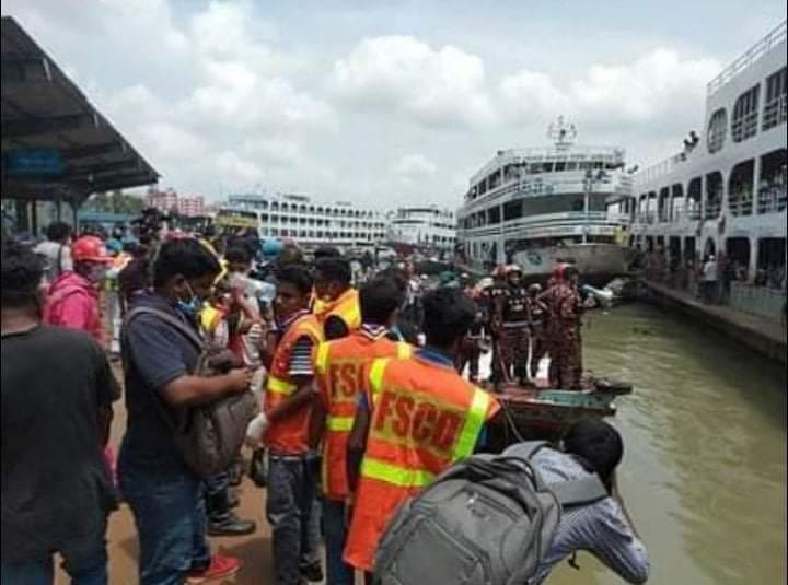 লঞ্চ দূর্ঘটনা সদরঘাট 