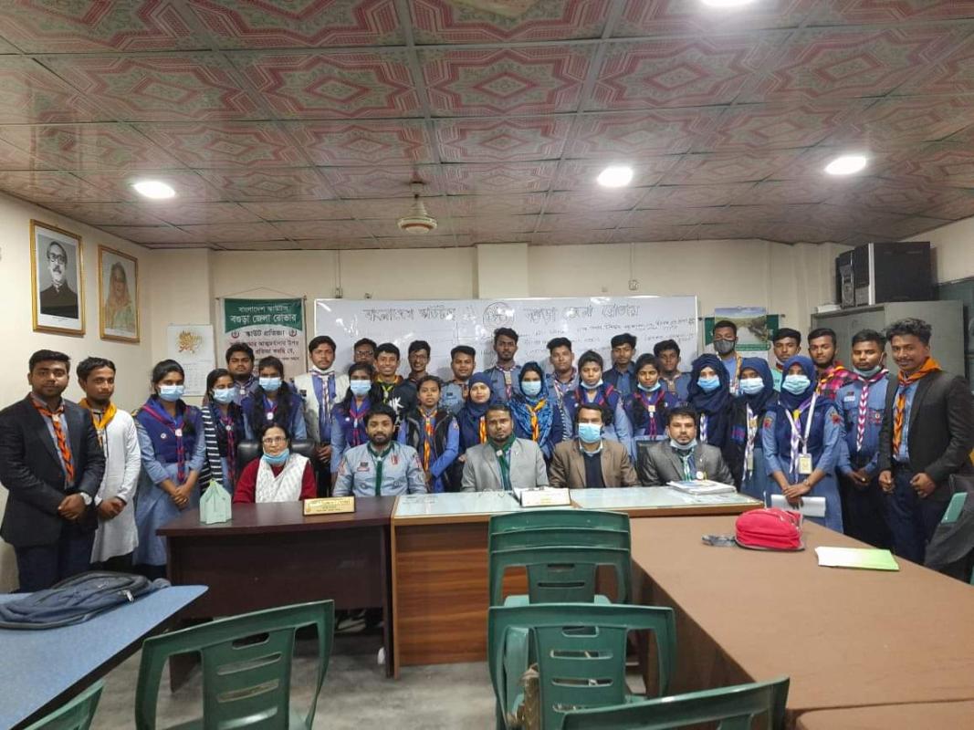 বগুড়া জেলা রোভারের ডে ক্যাম্প