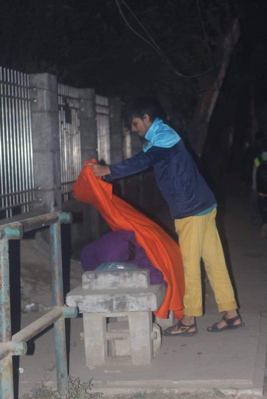 শীত বস্ত্র বিতরণ