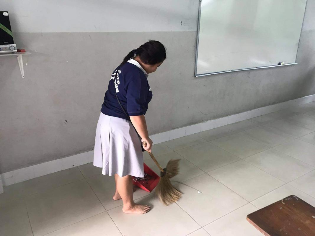 ทำความสะอาด