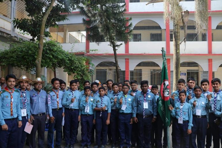 ব্যাজ প্রদান অনুষ্ঠান