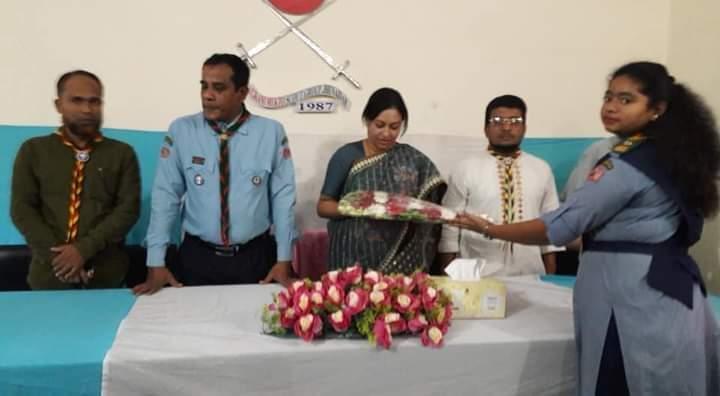 উপজেলা নির্বাহী অফিসার এর শেষ কর্য দিবস উপলক্ষে ।