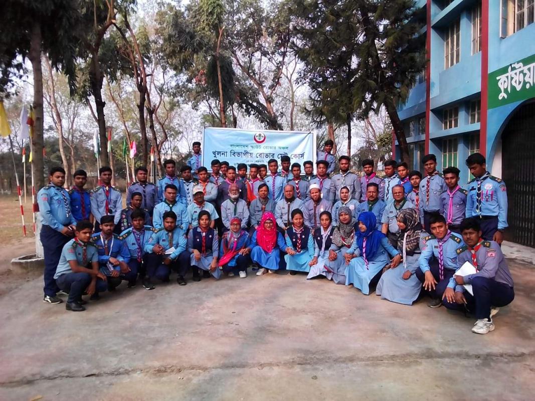 খুলনা বিভাগীয় রোভার মেট কোর্স-২০১৯