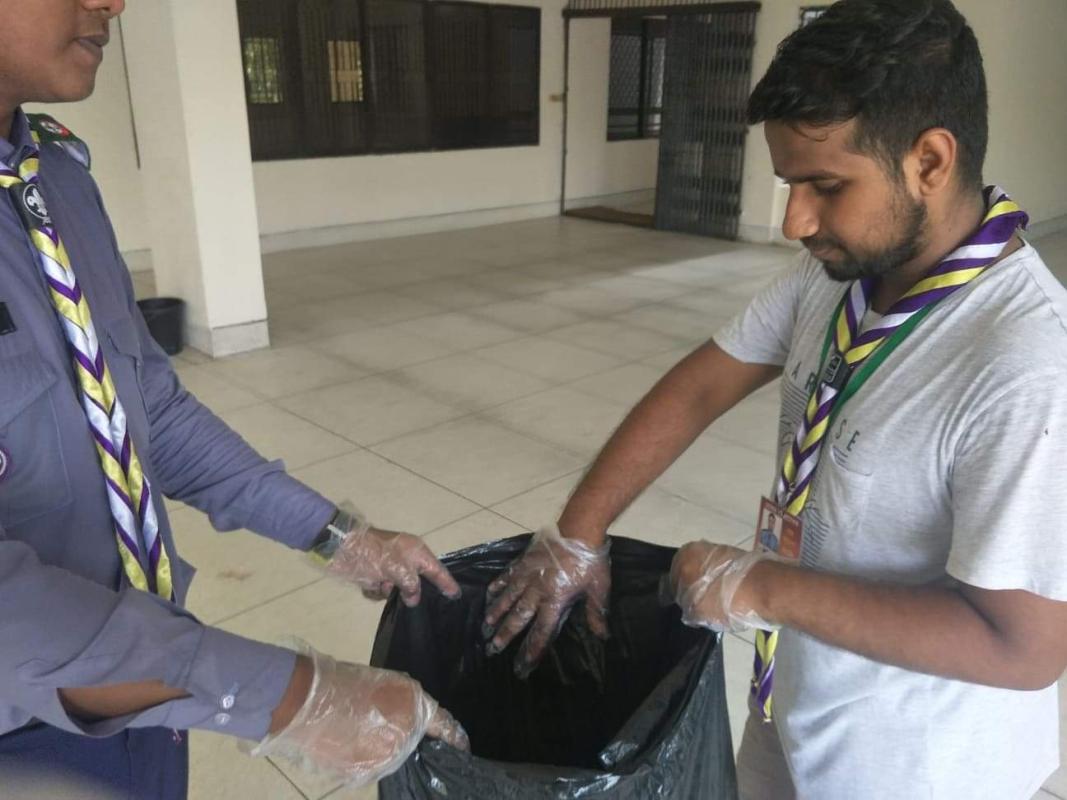 হজ্জ ক্যাম্প পরিষ্কার-পরিচ্ছন্ন