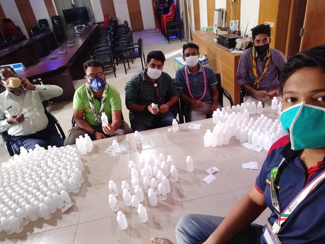 Hand senitizer ( COVID 19)