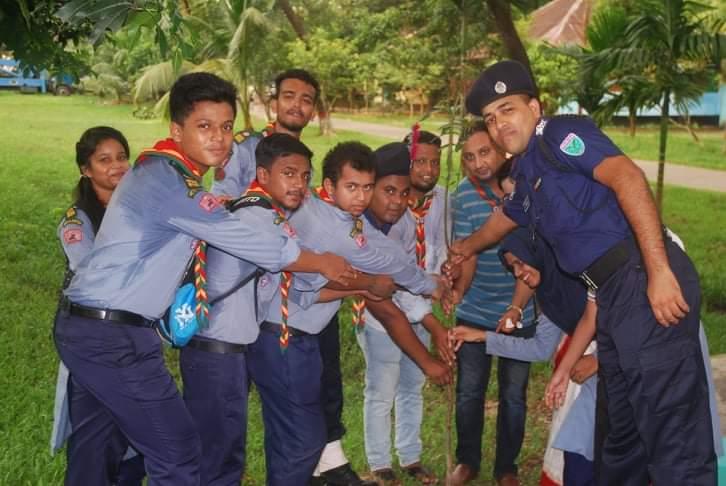 Oxygen Project perform by Bangladesh Scouts Sylhet District Rover