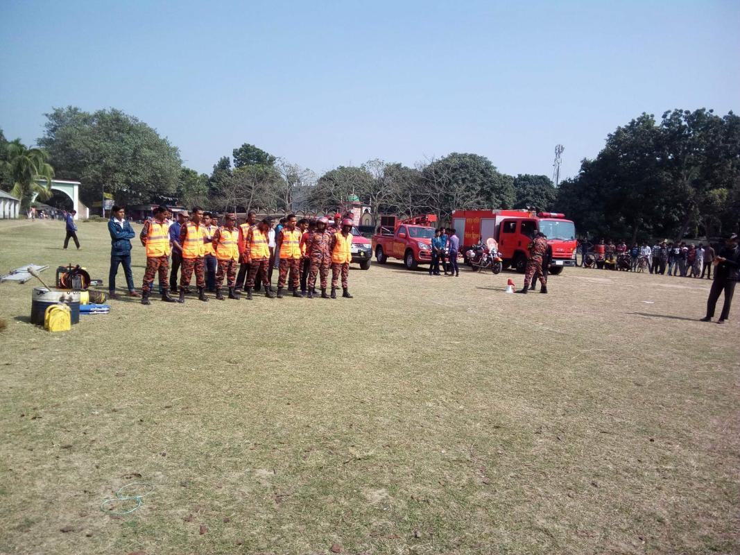 Fire Service rescue operation 