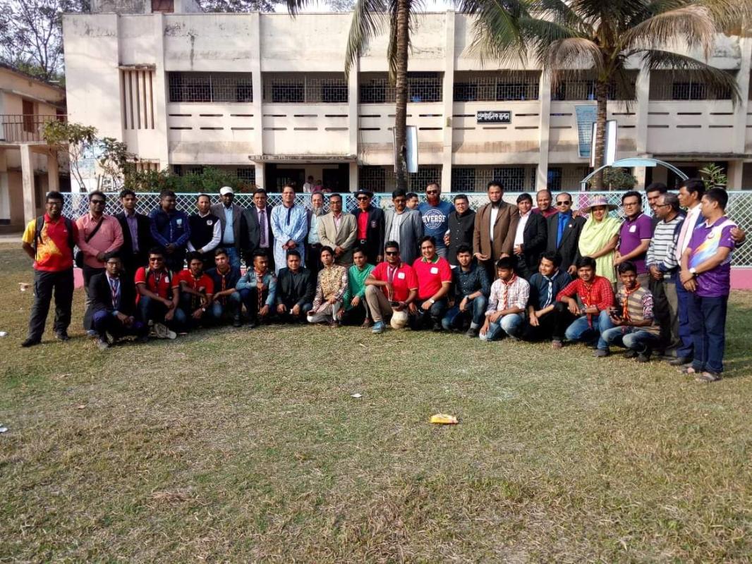 ষোড়শ ঢাকা জেলা রোভার মুটের ভেন্যু পরিদর্শন-২০১৯