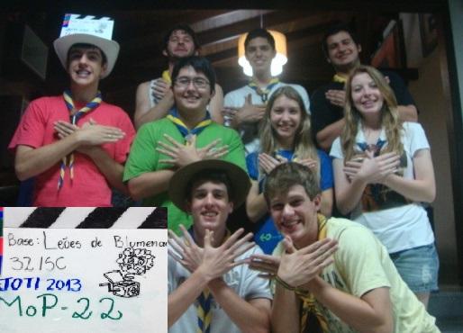 JOTI Brasil - Base Scout Leões de Blumenau 