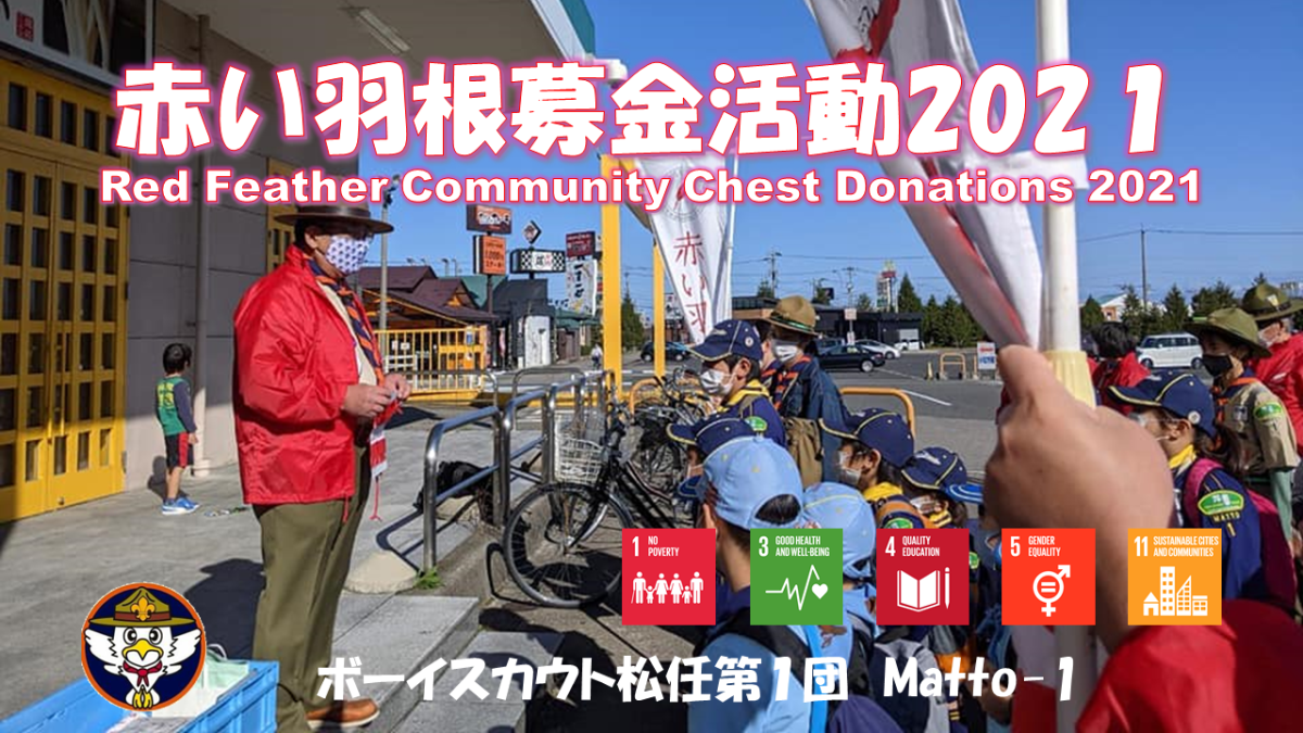 Red Feather Community Chest Donations 2021 (Matto1, Japan) World