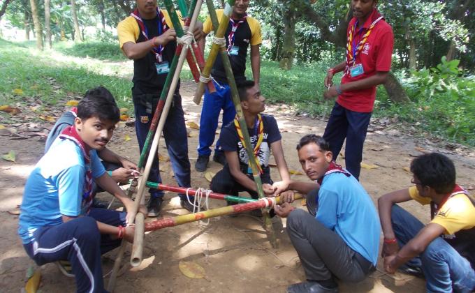 1st National Community Based Scout Camp - Bangladesh 