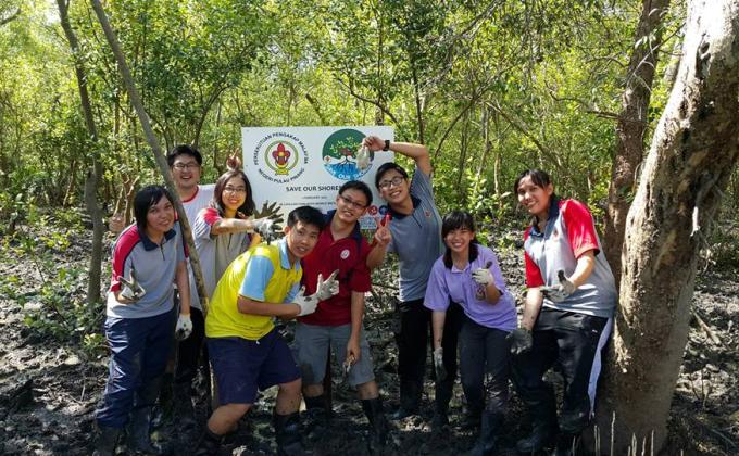 Save Our Shores (S.O.S), Scouts of the World Voluntary Service- Penang, Malaysia 