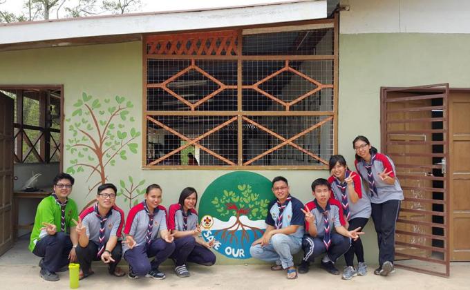 Save Our Shores (S.O.S), Scouts of the World Voluntary Service- Penang, Malaysia 