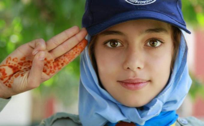 Afghan Scouts thrive in Afghanistan inspite of the war...