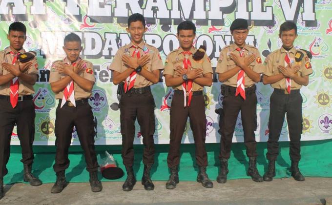 tebing tinggi,north sumatera,indonesia rover scout