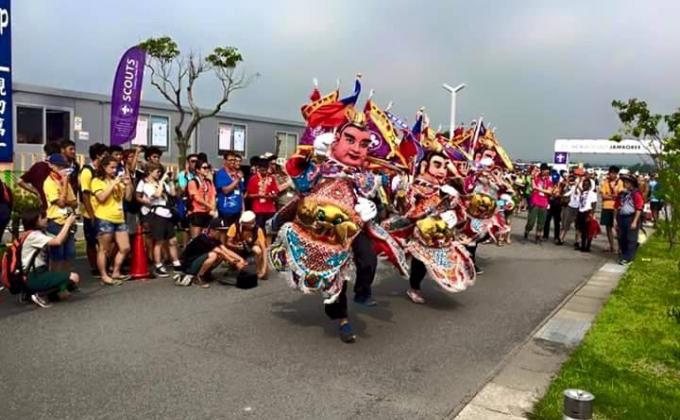 Third Prince's Techno Dance Rocked Eastern Hub by Taiwan 15th Troop