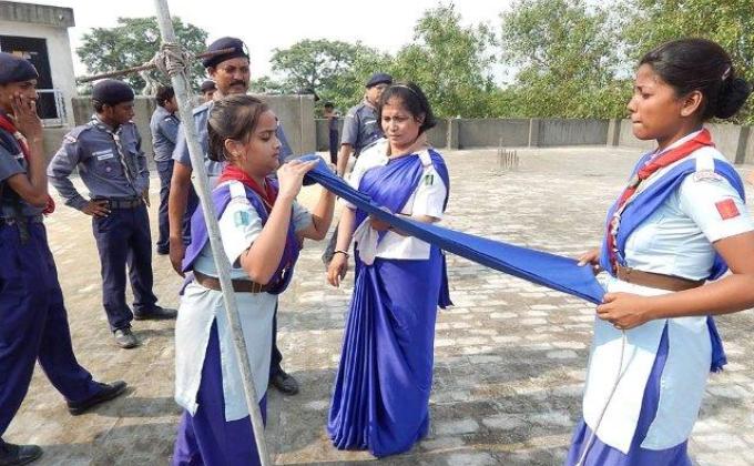 The Bharat Scouts & Guides, Delhi State, India organizing Rajya Puraskar Testing camp at State Headquarters Delhi State for Scouts/Guides/Rovers/Rangers
