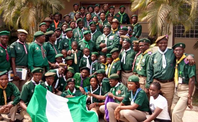 The Scout Association of Nigeria Visit to Chief Olusegun Obasanjo -GCFR, Former President Federal Republic of Nigeria