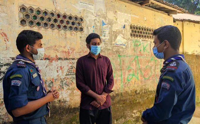 "প্লাষ্টিক টাইড টার্নার চ্যালেঞ্জ ব্যাজ''  প্রারম্ভিক পর্যায়