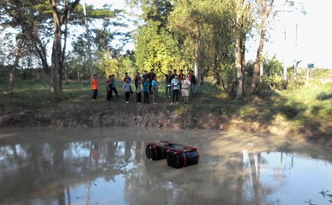Rover scouts of college of agriculture and technology Udon Thani province Thailand . December 19-21 ,2014. We have a college scout camp. 