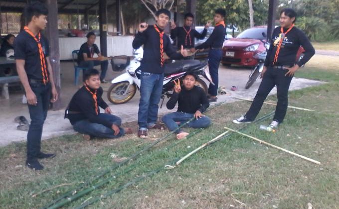 Nanny Rover scouts of college of agriculture and technology Udon Thani province Thailand