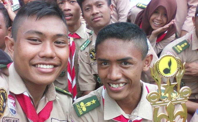Gugus Depan SMA N Yosowilangun Ambalan Sultan Agung- R.A. Kartini Berhasil Memenangkan Lomba Tertib Upacara Hari Pramuka 2016 yang Dilaksanakan Oleh Kwartir Ranting Yosowilangun