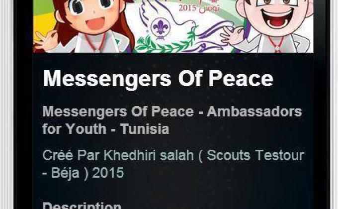 Android app:  Ambassadors for Youth Tunisia/ Messengers  Of Peace