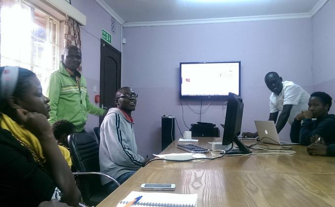 A visit to World Scouts Bereau - Africa Region