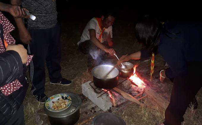 Wood badge training