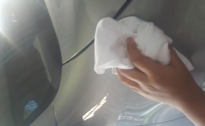 เช็ดรถยนต์