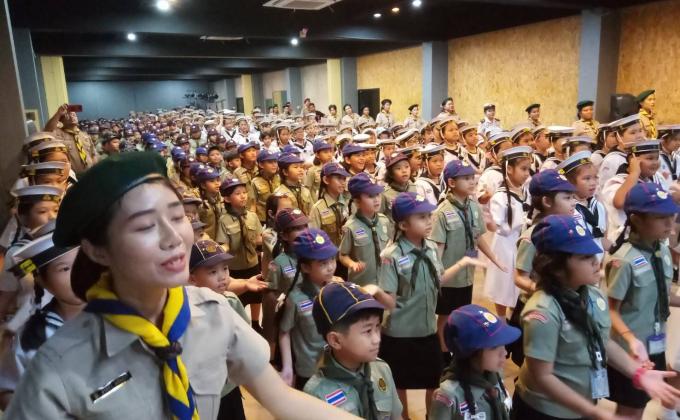 MoP ต้อนรับลูกเสือต่างประเทศ