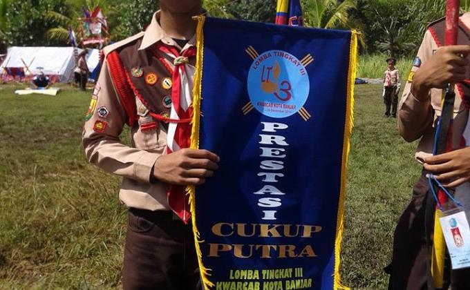 LOMBA TINGKAT 3 Kwartit Cabang Gerakan Pramuka Kota Banjar