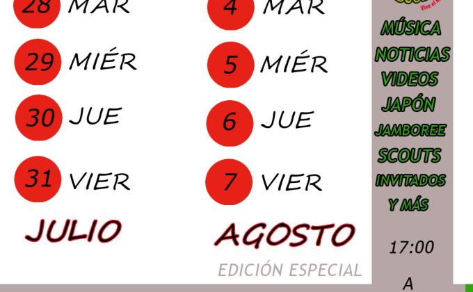 TODO EL JAMBOREE DE JAPÓN EN RADIOUC.CL #WSJ2015