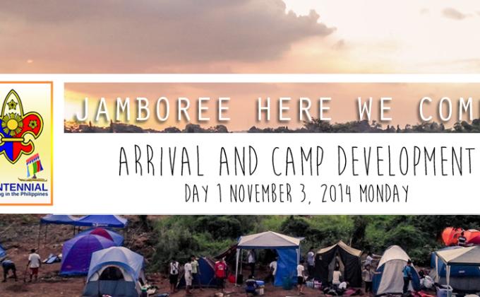 DAY 1: JAMBOREE HERE WE COME!