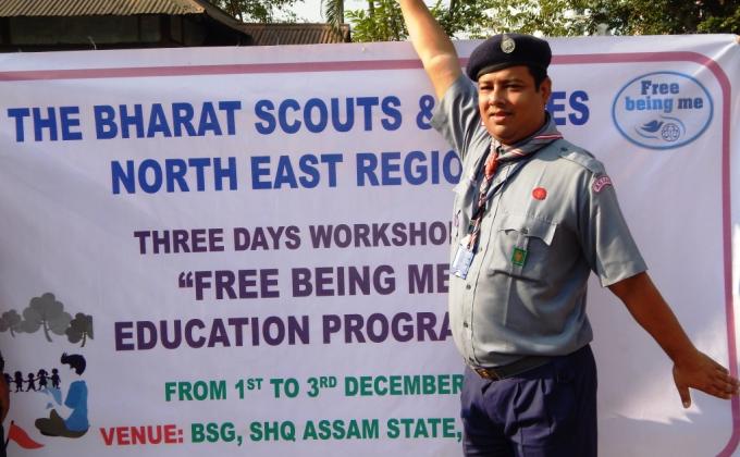 FREE BEING ME WORKSHOP HELD AT BSG, ASSAM, GUWAHATI (INDIA) FROM 1ST DEC'2014 TO 3RD DEC'2014