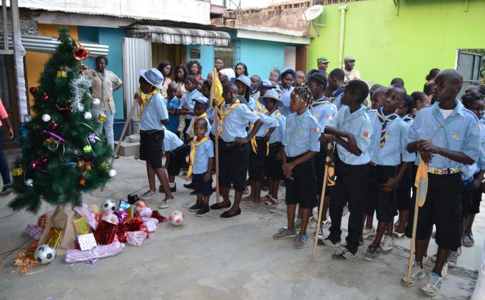 Activité des Meutes "Tanière de Seeonee" et "Zèbre Dévoué" du Groupe 1986ème Gazelle (Scoutisme Laïque Ivoirien)