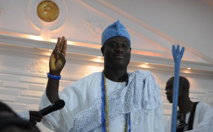 INVESTITURE OF HIS IMPERIAL MAJESTY OONI ADEYEYE BABATUNDE ENITAN OGUNWUSI - OJAJA II 