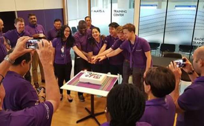 Birthday Celebration 100 Years of Rovaring at World Scout Bureau HQ By Hon. World Scout Committie.