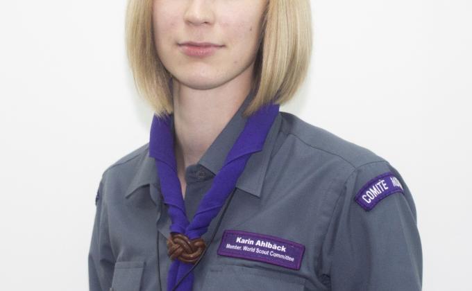 Interview with Karin Ahlbäck, the youngest World Scout Committee member