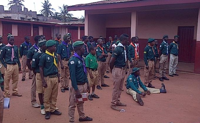 Peace and Development through Scouting.