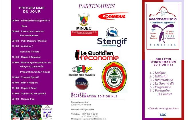 Bulletin d'Information Ngaoujamb 2016 N°03