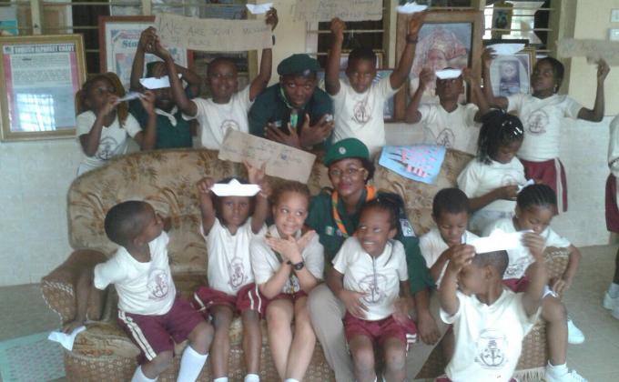 The Scout Association of Nigeria celebrates International Peace Day